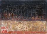 45.Evenwurtain  oil on Canvas, 50 x 70 cm. 2008.jpg.jpg