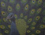 Levan Abramshvili. ``Peacock.`` 40X50. acrylic paint on canvas..jpg.jpg