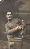 Прапорщик 56 полка Гено Кутателадзе ,награжден кавказским крестом в 1909 году на шашке наградной темляк За Храбрость..jpg.jpg