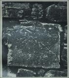 1940 - Долисъ-хана. (нар Чорохе) Солнечные часы на стене церкви.jpg.jpg